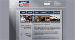 Desktop Screenshot of goldcross.org